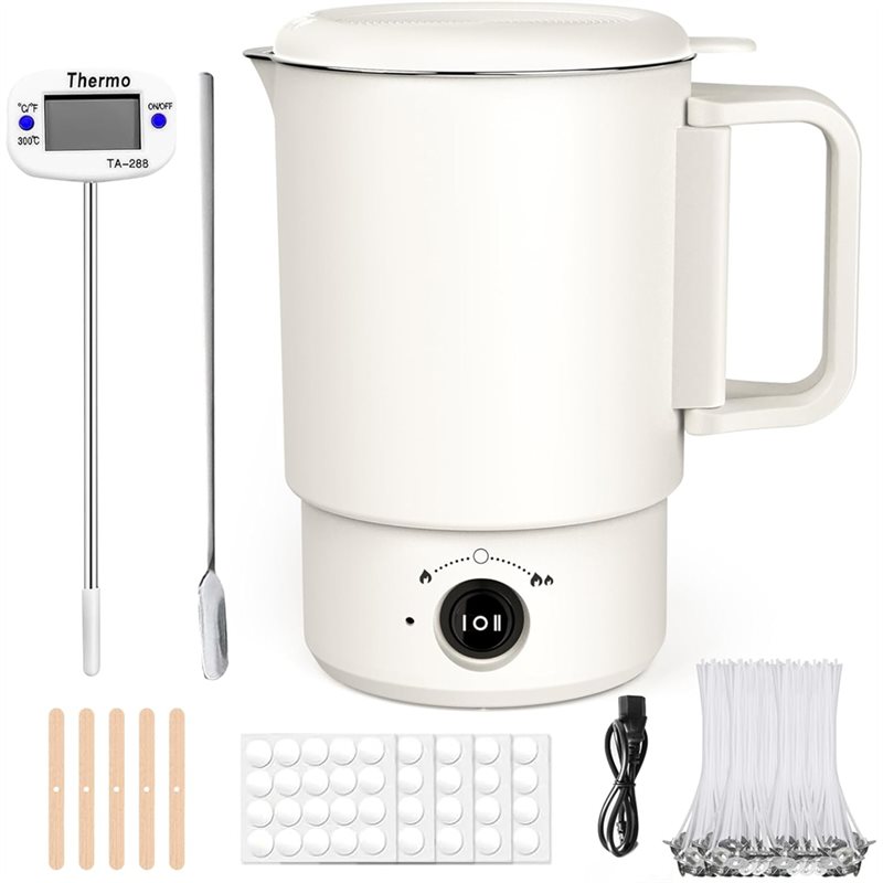 A47U Elektrische Wasmeltpotset - Candle Making Supplies Uk recensie en prijs