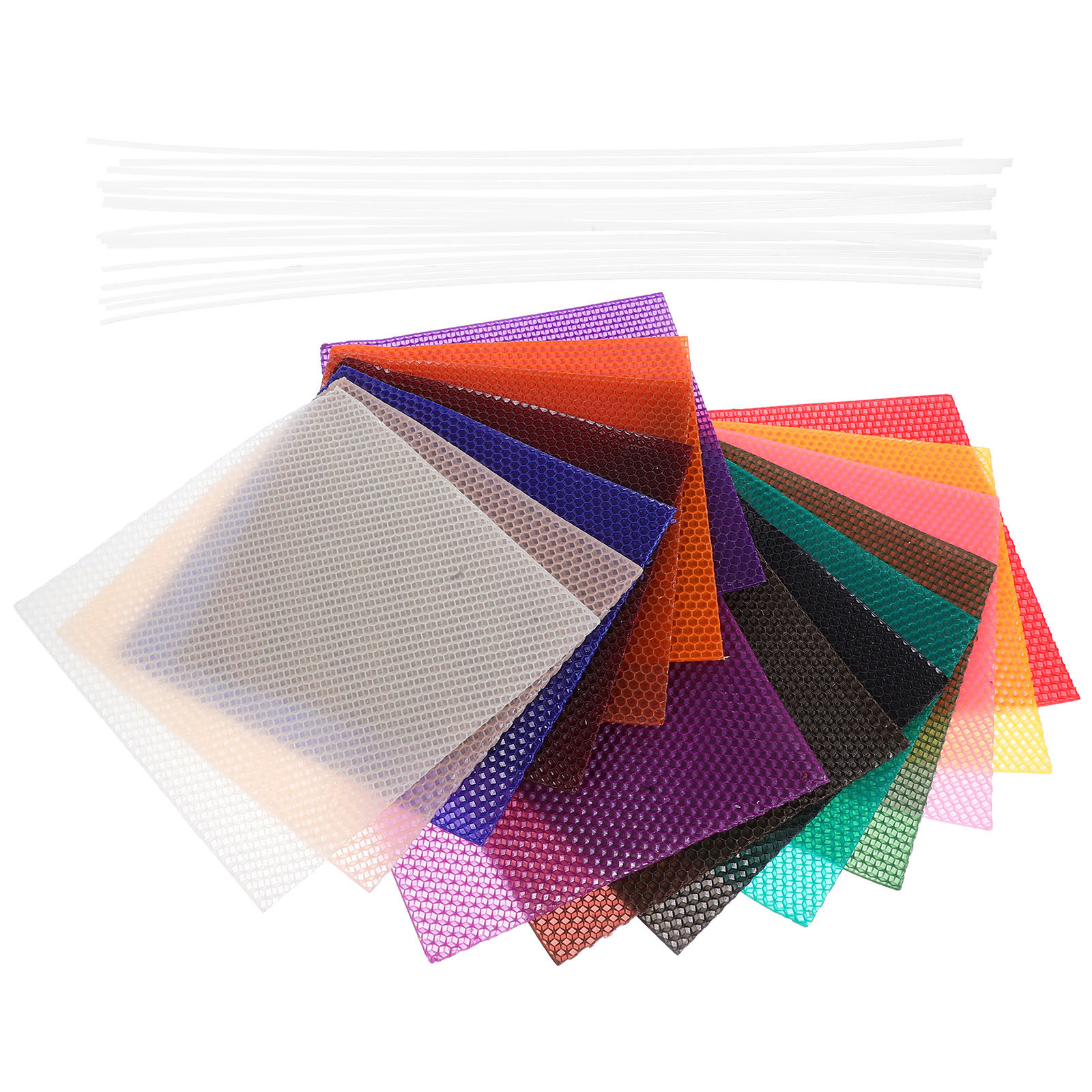 1 set bijenwasvellen, voorgekn - Beeswax Sheet Roll recensie en prijs