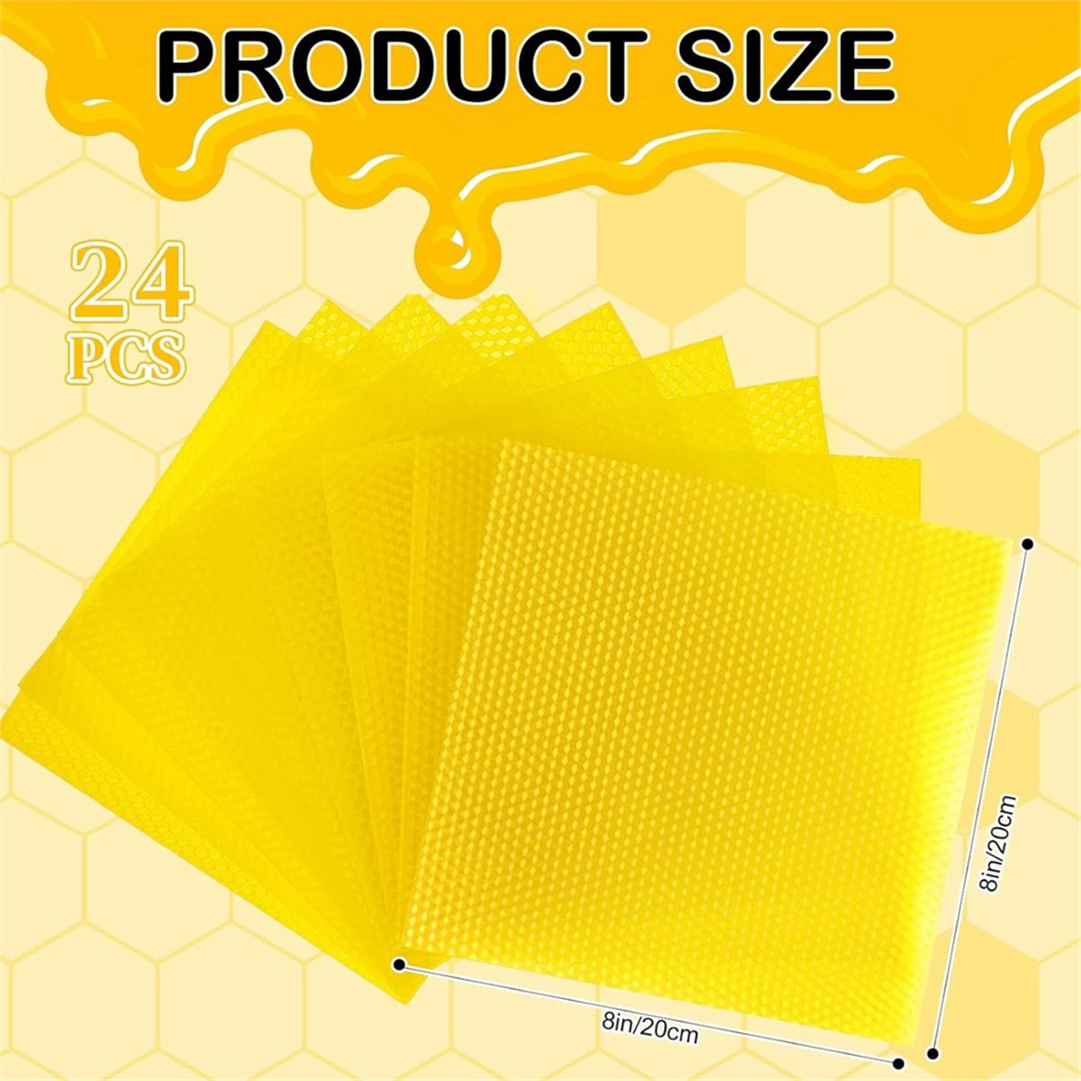 N94R 24-delige bijenwaskaarsen - Beeswax Sheet Roll recensie en prijs